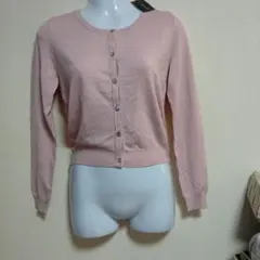 INGNIイングビジューピンクカーディガン長袖新品未使用タグ付き