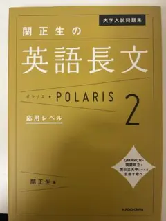 大学入試問題集 関正生の英語長文ポラリス[2 応用レベル]のサムネイル