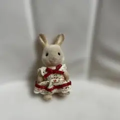 【非売品】シルバニアファミリー⭐️ももいろウサギ⭐️（美品） シルバニアファミリー✿ももいろウサギの女の子 ファンクラブ限定