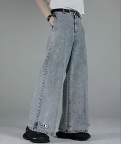 【ADRER】extra quality wide flare pants M