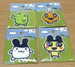 ホ*カ様 即日発送♡たまごっち　刺繍ワッペンシールセット 4種類①