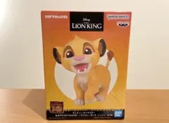 ディズニー おおきなSOFVIMATES フィギュア ライオンキング シンバ