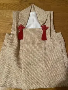 3歳　七五三　被布　正絹