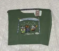 Apple & Pie エコバッグ 動物キャラクター
