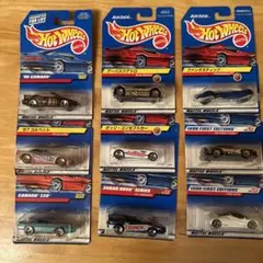 Hot Wheels 9台セット