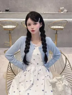 三上悠亜愛用⭐︎花柄ジャガードフレアワンピース