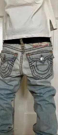True religion superT 白ステッチ IO着用 True religion superT 白ステッチ IO着用 - メルカリ