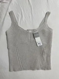 GU リブニットキャミソール