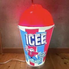 レア！ アイシーベア 看板 温度計 ICEE サイン アメトイ ガレージ