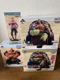 一番くじ ワンピース 白ひげ海賊団 MASTERLISE EXPIECE セットのサムネイル