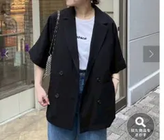 美品✴︎CIAOPANIC TYPY✴︎テックリネン半袖シャツジャケットのサムネイル