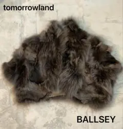 トゥモローランド　Ballsey ボールジー　ファーポケットカーディガン ボールジィ Ballsey ウールポリエステルミラノリブ ファーポケット