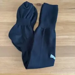 プーマ ブラック サッカーソックス
