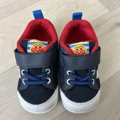 ANPANMAN ベビーシューズ 14.5ネイビー/レッド