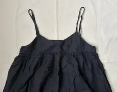 ネストローブ　フリンジ　キャミワンピース　リネン