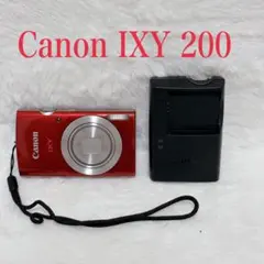【美品】Canon IXY 200 レッド コンパクトデジタルカメラのサムネイル