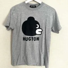 BEAMS T HUGTON プリントTシャツ グレー