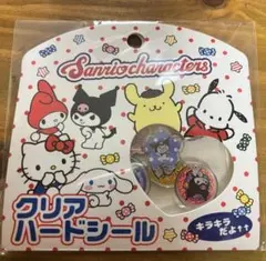 Sanrioキャラクター クリアハードシール