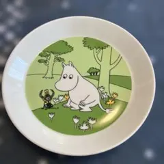 ARABIA Moomin Plate 19cm Grass Green セールのサムネイル