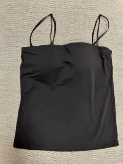 UNIQLO エアリズムコットンブラキャミソール　黒　Mサイズ