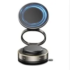 スマホホルダー 車 マグネット 360°調整可能 折りたたみ式 軽量コンパクト