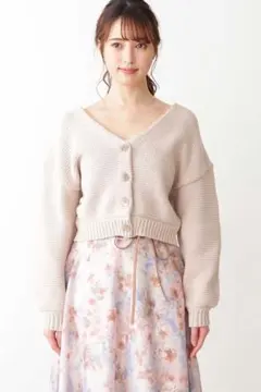 【JILL by JILL STUART】リリーミディカーディガン