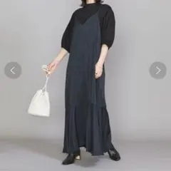 BEAUTY&YOUTH BYユナイテッドアローズ　バックボタンキャミワンピース