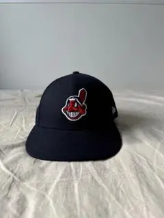 new era 59fifty ロープロファイル 7 1/4 インディアンス