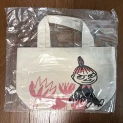 【未使用】ムーミン リトルミィ マチ付き トートバック