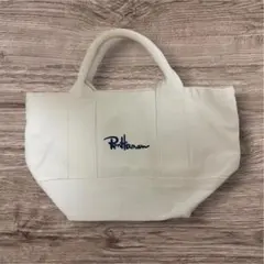 Ron Herman ロンハーマン キャンバストートバッグ ホワイトのサムネイル