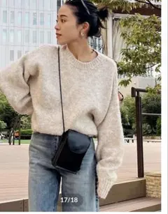 【本日限定値下げ】Ungrid アングリッド カラーモヘア混ルーズニット