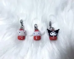 サンリオ いちごめじるしアクセサリー キティ　シナモロール　クロミ　セット