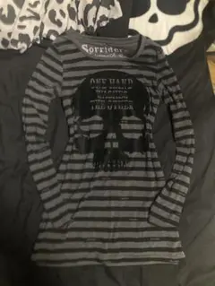Sorridere スカル 長袖Tシャツ グランジ y2k archive