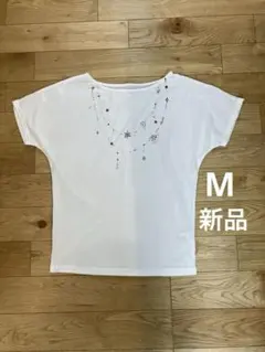 Tシャツ 半袖　白　ホワイト　ゆったり　ドルマン　新品のサムネイル