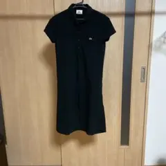 LACOSTE ブラック ポロワンピース　サイズ40値下げ❗️