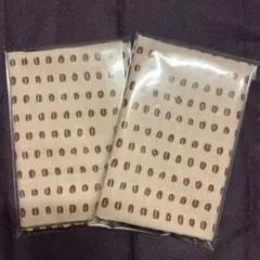 手ぬぐい 珈琲豆2枚セット★ほつれない加工済み★日本製 即日発送 個包装