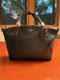 COACH ハンドバッグ　ショルダーバッグ ブラック