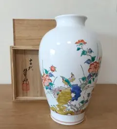 十錦手火鉢　手炙り　金彩　染付　中国古玩　鳳凰　薔薇　赤絵　色彩 十錦手火鉢 手炙り 金彩 染付 中国古玩 鳳凰 薔薇 赤絵 色彩