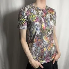 Galliano News paper pattern t-shirtsのサムネイル