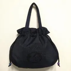 B648【着物リメイク】巾着型ハンドバッグ