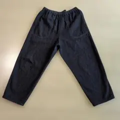 DANTON デニム イージーパンツ 36 ブラック