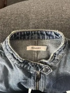 MOUSSY クロップドデニムジャケット