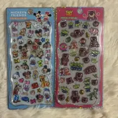 プチドロップステッカーシール 2枚セット ディズニー♡