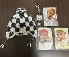 ☆ Stray kids HYUNJIN (ジニレット)ニット帽セット ☆