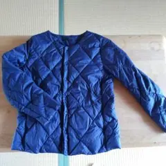 NATURAL LAUNDRY ネイビー キルティング ダウンジャケット 2