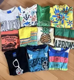 男の子 夏服 キッズ Tシャツ まとめ売り 100