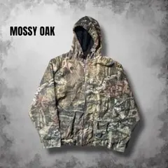 MOSSYOAKリアルツリーカモ 中綿ジップパーカー アクティブジャケット 迷彩