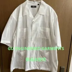 GU ENGINEERED GARMENTS キューバシャツXL 白のサムネイル