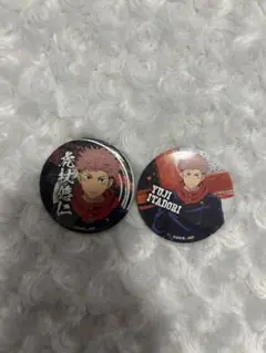 呪術廻戦 PLAZA ロフト 缶バッチ 虎杖悠仁