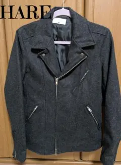 HARE　ライダース　グレー　M　美品